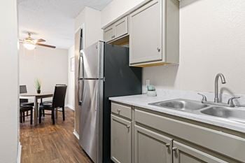 Kitchen with appliances